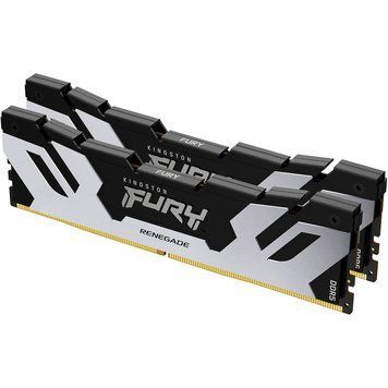 Kingston FURY 48 GB (2x24GB) DDR5 8000 MHz Renegade Silver/Black (KF580C38RSK2-48) 241358 фото