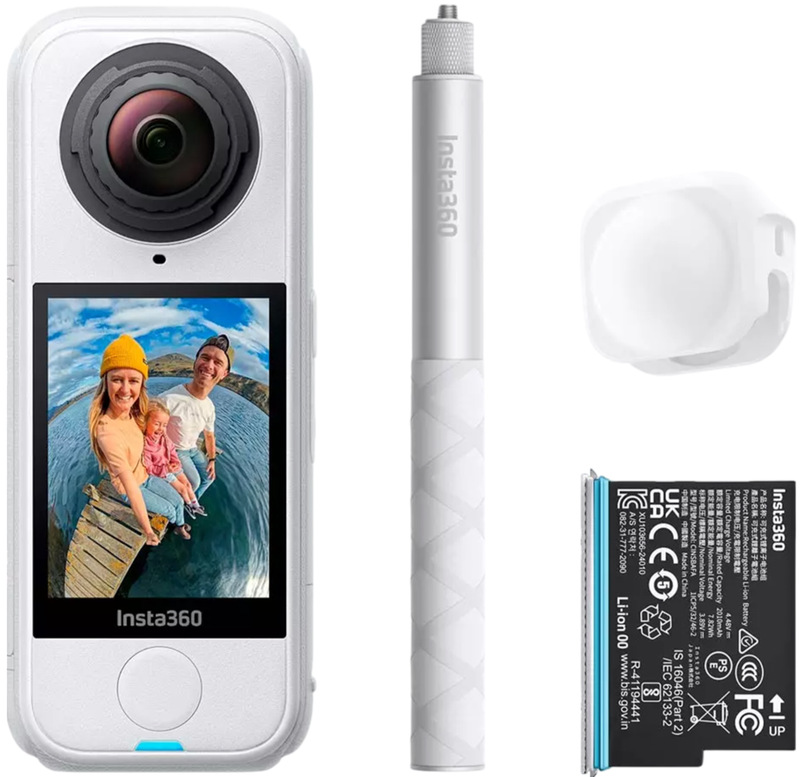 Insta360 X4 Air Starter Bundle Arctic White (CINSAAFA-SE17)
