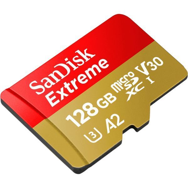 SanDisk 128 GB microSDXC UHS-I U3 V30 A2 Extreme (SDSQXAA-128G-GN6MN) 743887 фото
