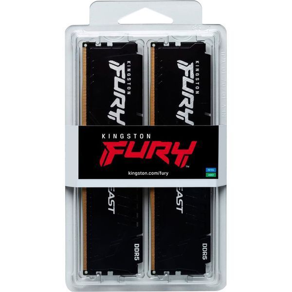 Kingston FURY 16 GB (2x8GB) DDR5 5200 MHz Beast (KF552C40BBK2-16) 832931 фото