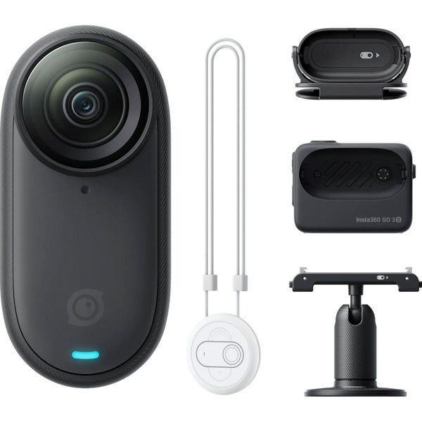 Insta360 GO 3S 4K Standard Bundle 64GB Black (CINSAATA_GO3S14) 106809 фото