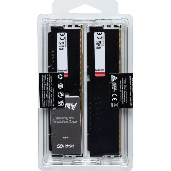 Kingston FURY 16 GB (2x8GB) DDR5 5200 MHz Beast (KF552C40BBK2-16) 832931 фото