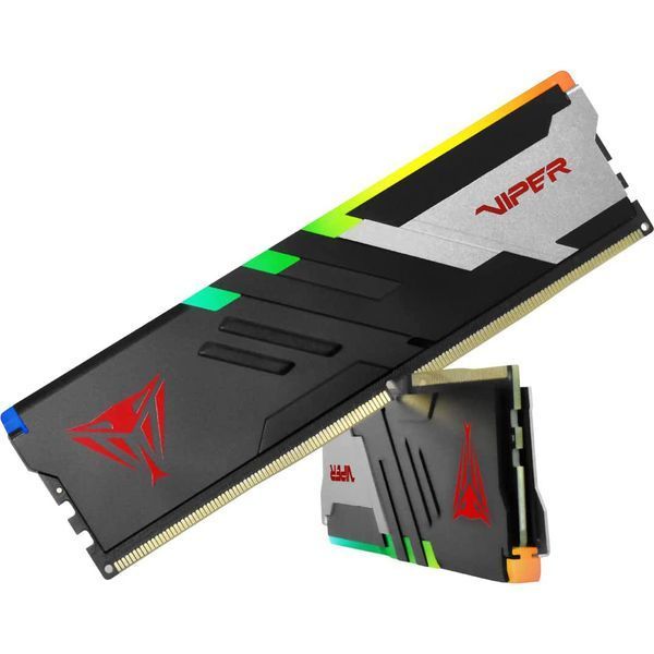 PATRIOT 32 GB (2x16GB) DDR5 Viper Venom RGB (PVVR532G700C32K) 716918 фото