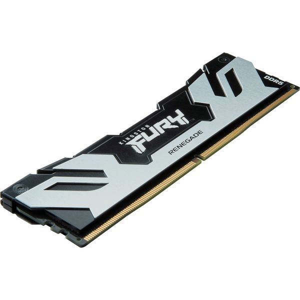 Kingston FURY 32 GB (2x16GB) DDR5 7600 MHz Renegade Silver/Black (KF576C38RSK2-32) 498958 фото