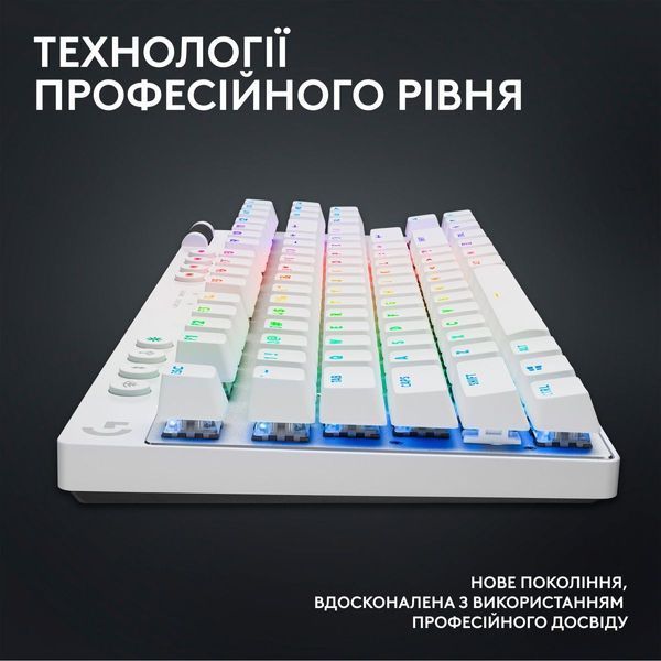 Logitech G Pro X TKL Lightspeed Tactile White (920-012148) 971974 фото