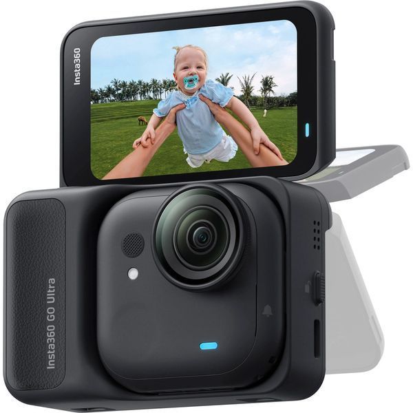 Insta360 GO Ultra Midnight Black (CINSABEA/B) 778070 фото