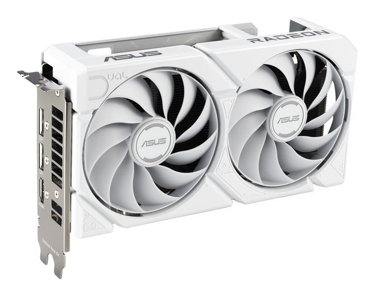 Відеокарта ASUS DUAL-RX9060XT-16G-WHITE (90YV0LG3-M0NA00) 846133 фото