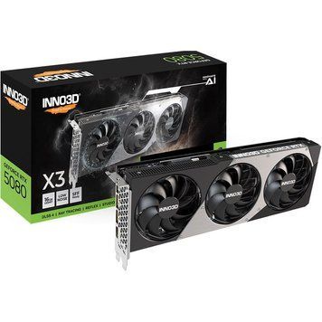 Відеокарта Inno3D GeForce RTX 5080 X3 (N50803-16D7-176068N) 532055 фото