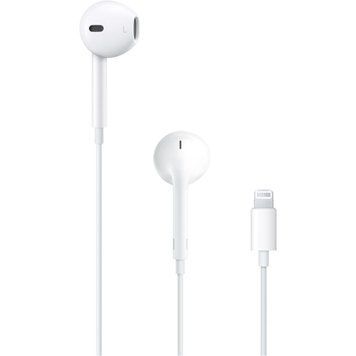 Навушники з мікрофоном Apple EarPods with Lightning Connector (MMTN2) MMTN2 фото