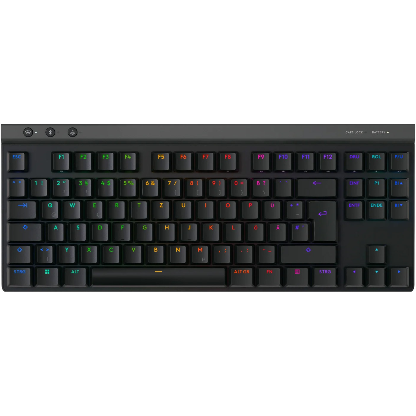 Logitech G515 LIGHTSPEED TKL Wireless Gaming Keyboard Black (920-014075)