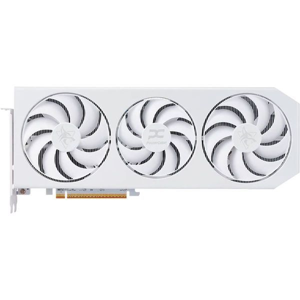Відеокарта PowerColor Hellhound Spectral White AMD Radeon RX 9070 XT (RX9070XT 16G-L/OC/WHITE) 746337 фото