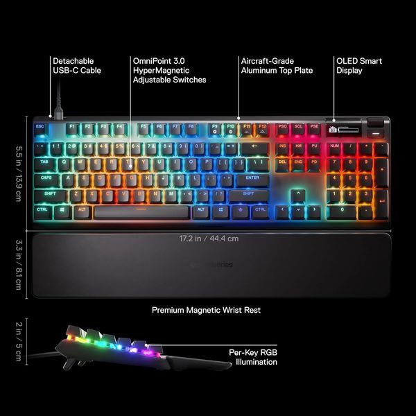SteelSeries Apex Pro Gen 3 (64660) 702968 фото