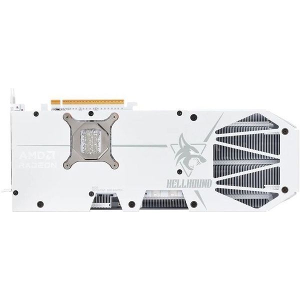 Відеокарта PowerColor Hellhound Spectral White AMD Radeon RX 9070 XT (RX9070XT 16G-L/OC/WHITE) 746337 фото