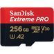 SanDisk 256 GB microSDXC UHS-I U3 Extreme Pro A2 + SD Adapter (SDSQXCZ-256G-GN6MA) 612238 фото 2