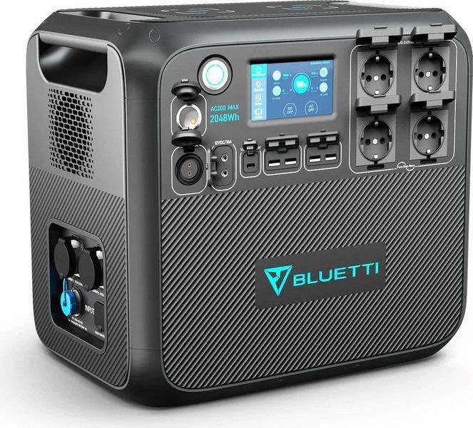 Зарядна станція BLUETTI AC200MAX (AC200MAX-EU-GY-BL-00) 417953 фото