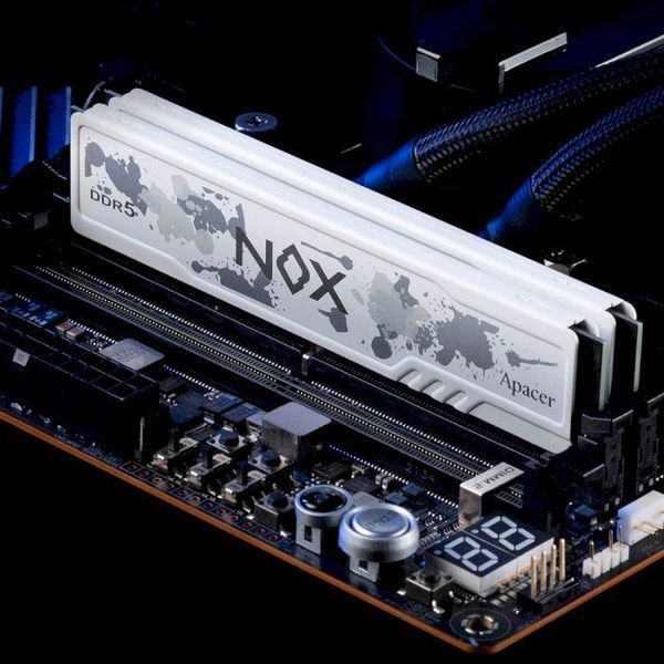 Apacer 32 GB (2x16GB) DDR5 6000 MHz Nox White (AH5U32G60C622MWAA-2) 484415 фото