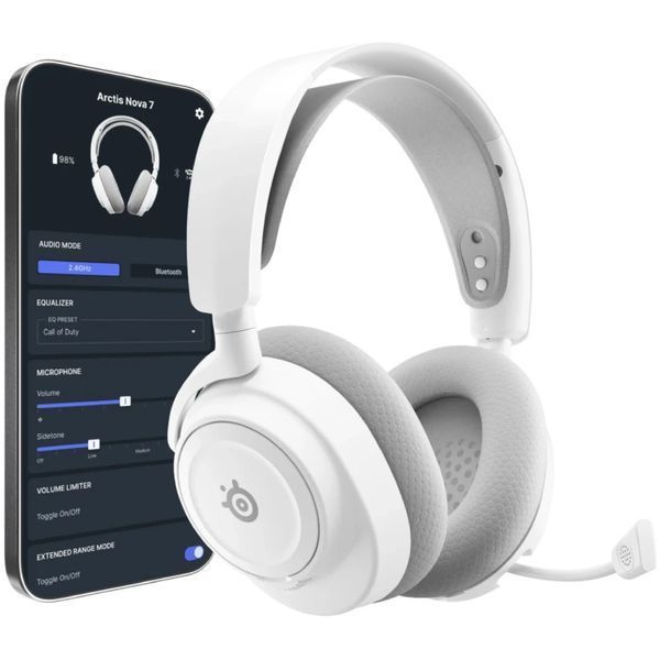 SteelSeries Arctis Nova 7 Wireless Gen 2 White (61731) 312469 фото