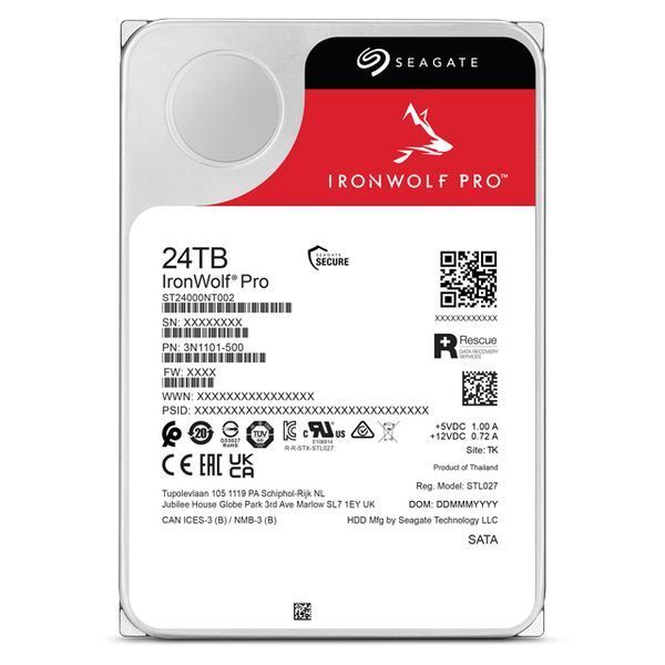 Seagate IronWolf Pro 24 TB (ST24000NT002) 575729 фото