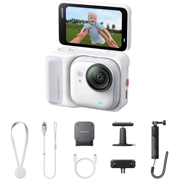 Insta360 GO Ultra Creator Bundle Arctic White (CINSABEA_GOULTRA05) 971357 фото