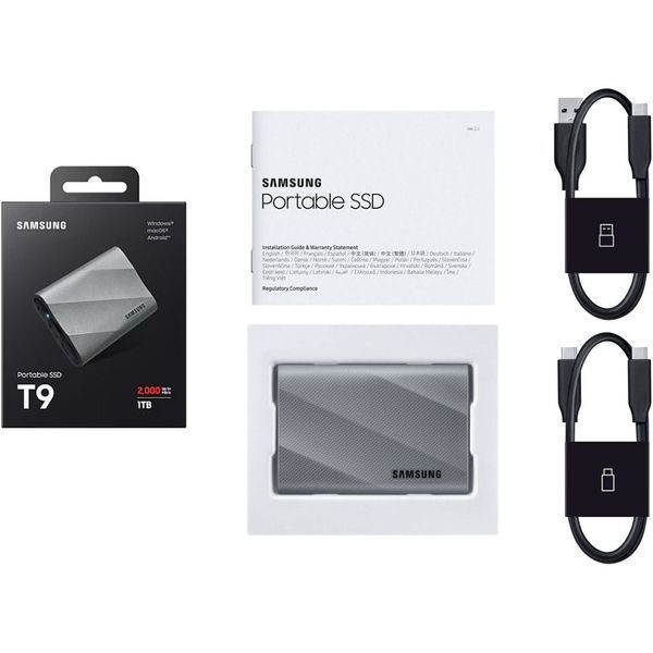 Samsung T9 1 TB Gray (MU-PK1T0G) 744217 фото