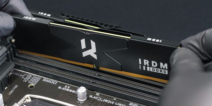 GOODRAM 32 GB (2х16GB) DDR5 6800 MHz IRDM Black (IR-6800D564L34S/32GDC) 817045 фото