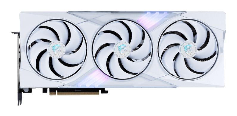 Видеокарта MSI GeForce RTX 5070 Ti GAMING TRIO OC WHITE (RTX 5070 Ti 16G GAMING TRIO OC WHITE)