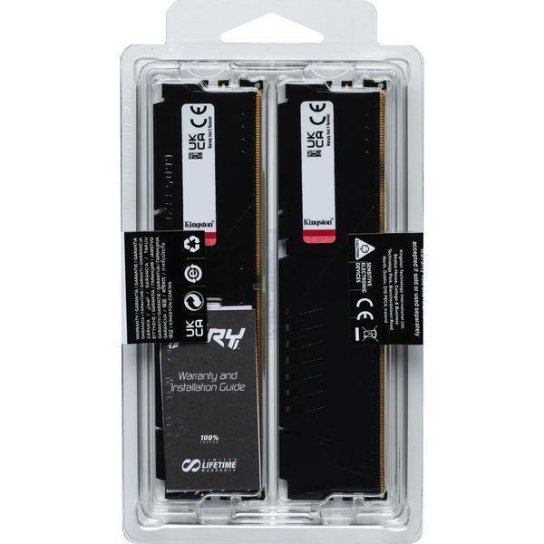 Kingston FURY 32 GB (2x16GB) DDR5 5600 MHz Beast (KF556C40BBK2-32) 776957 фото