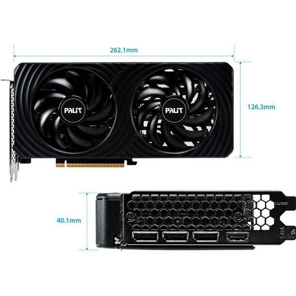 Відеокарта Palit GeForce RTX 5060 Dual OC (NE75060S19P1-GB2063D) 437534 фото