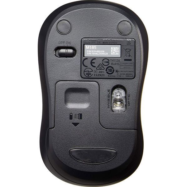 Logitech M185 Wireless Mouse Grey (910-002235, 910-002238, 910-002252) 570636 фото