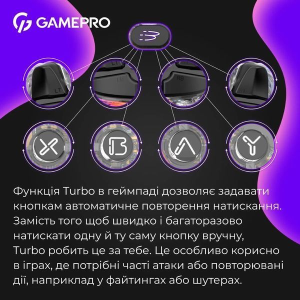GamePro GPX13T Transparent (4820216975390) 699138 фото