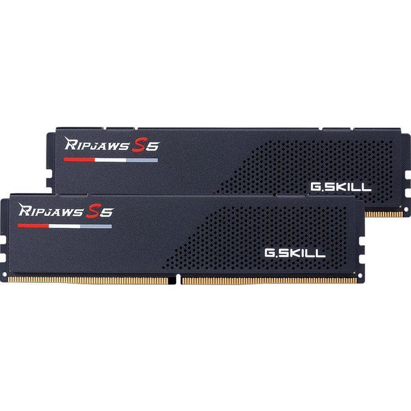 G.Skill 32 GB (2x16GB) DDR5 5200 MHz Ripjaws S5 (F5-5200J4040A16GX2-RS5K) 215184 фото