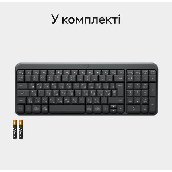 Logitech K250 Graphite (920-013822) 142289 фото
