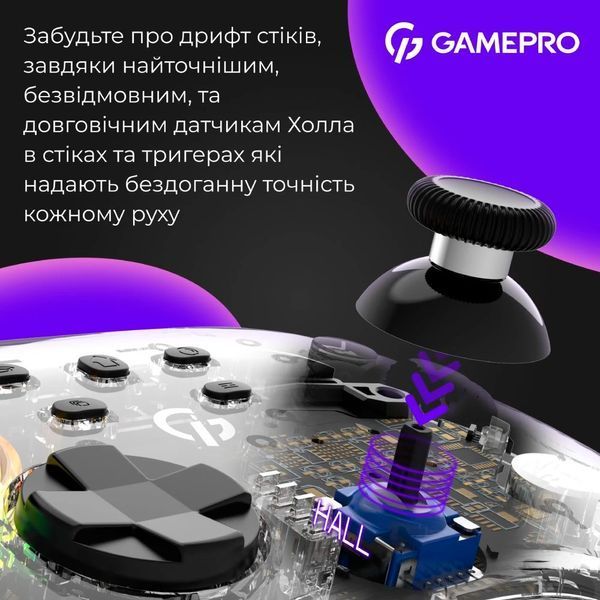 GamePro GPX13T Transparent (4820216975390) 699138 фото