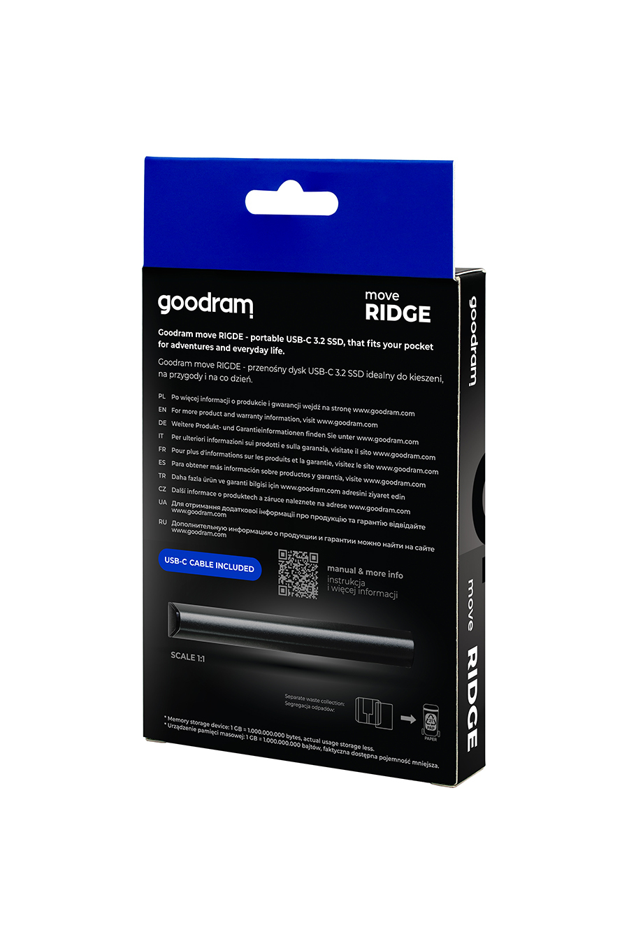 GOODRAM Move Ridge 2 TB (SSDR-GMRE-02T-K0)