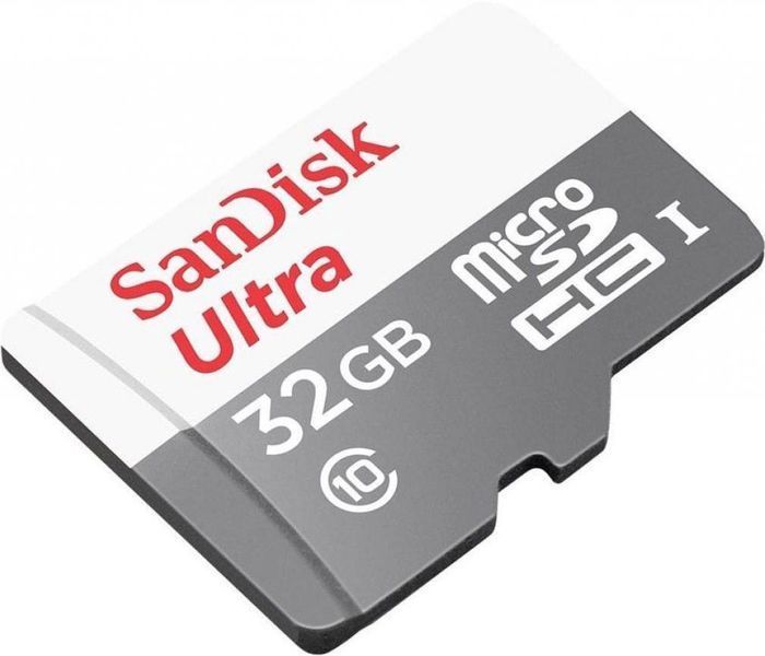 SanDisk 32 GB microSDHC UHS-I Ultra + SD adapter (SDSQUNR-032G-GN3MA) 189275 фото