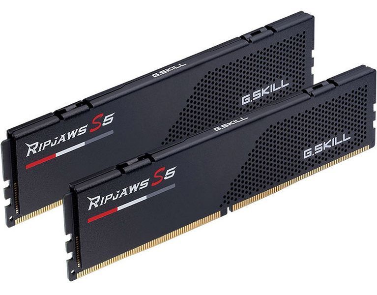 G.Skill 32 GB (2x16GB) DDR5 6800 MHz Ripjaws S5 (F5-6800J3445G16GX2-RS5K) 764981 фото