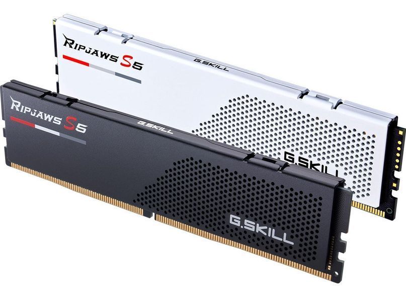 G.Skill 32 GB (2x16GB) DDR5 6800 MHz Ripjaws S5 (F5-6800J3445G16GX2-RS5K) 764981 фото