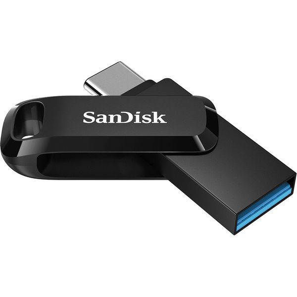 SanDisk 256 GB Ultra Dual Drive Go USB A/Type-C Black (SDDDC3-256G-G46, SDDDC3-256G-GAM46) 481802 фото