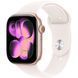 Apple Watch Series 11 GPS + Cellular 46mm Rose Gold Aluminum Case with Light Blush Sport Band - M/L (MFCJ4) MFCJ4 фото 1