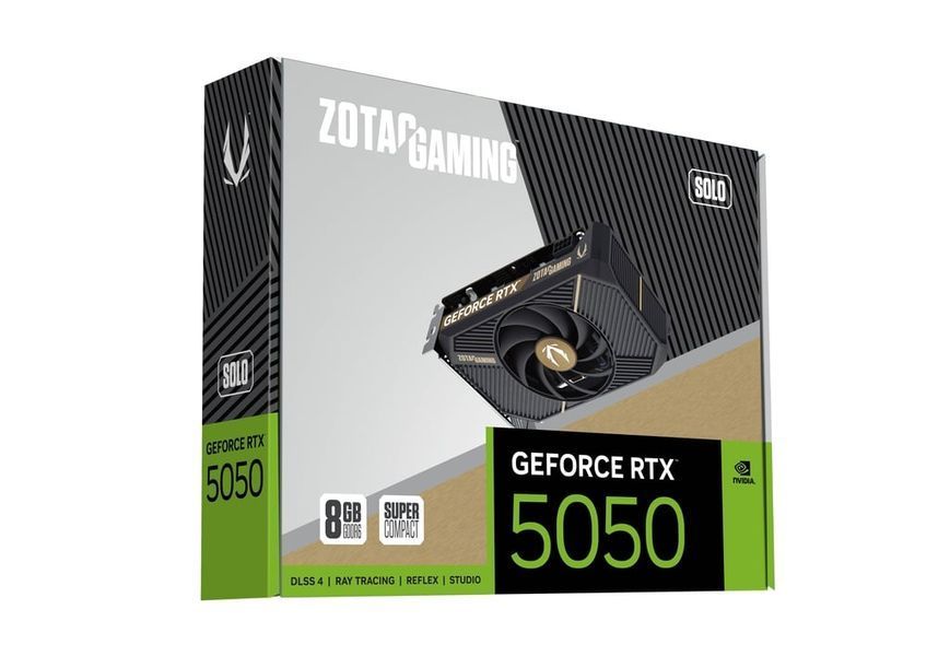Відеокарта Zotac GeForce RTX 5050 GAMING SOLO (ZT-B50500G-10L) 605534 фото