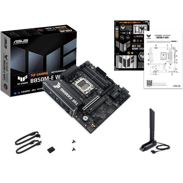 ASUS TUF GAMING B850M-E WIFI (4711636068499) 788676 фото