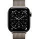 Apple Watch Series 11 GPS + Cellular 42mm Natural Titanium Case with Natural Milanese Loop (MF8P4) MF8P4 фото 2