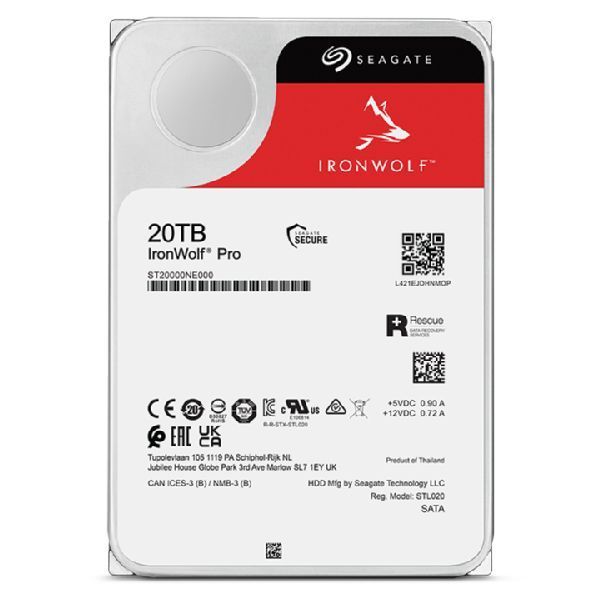 Seagate IronWolf Pro 20 TB (ST20000NT001) 600368 фото
