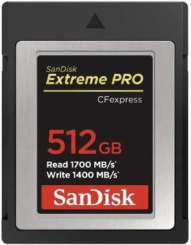 SanDisk 512 GB Extreme Pro CFexpress Type B (SDCFE-512G-GN4IN) 463180 фото