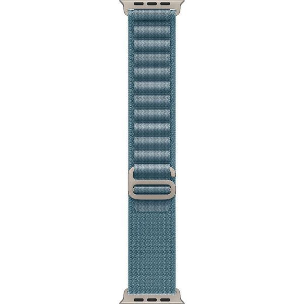 Apple Watch Ultra 3 GPS + Cellular 49mm Natural Titanium Case with Light Blue Alpine Loop - Large (MEWP4) MEWP4 фото