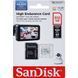 SanDisk 512 GB microSDXC High Endurance UHS-I U3 V30 + SD adapter (SDSQQNR-512G-GN6IA) 511075 фото 5