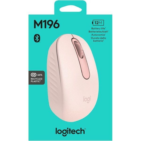 Logitech M196 Bluetooth Rose (910-007461) 893919 фото