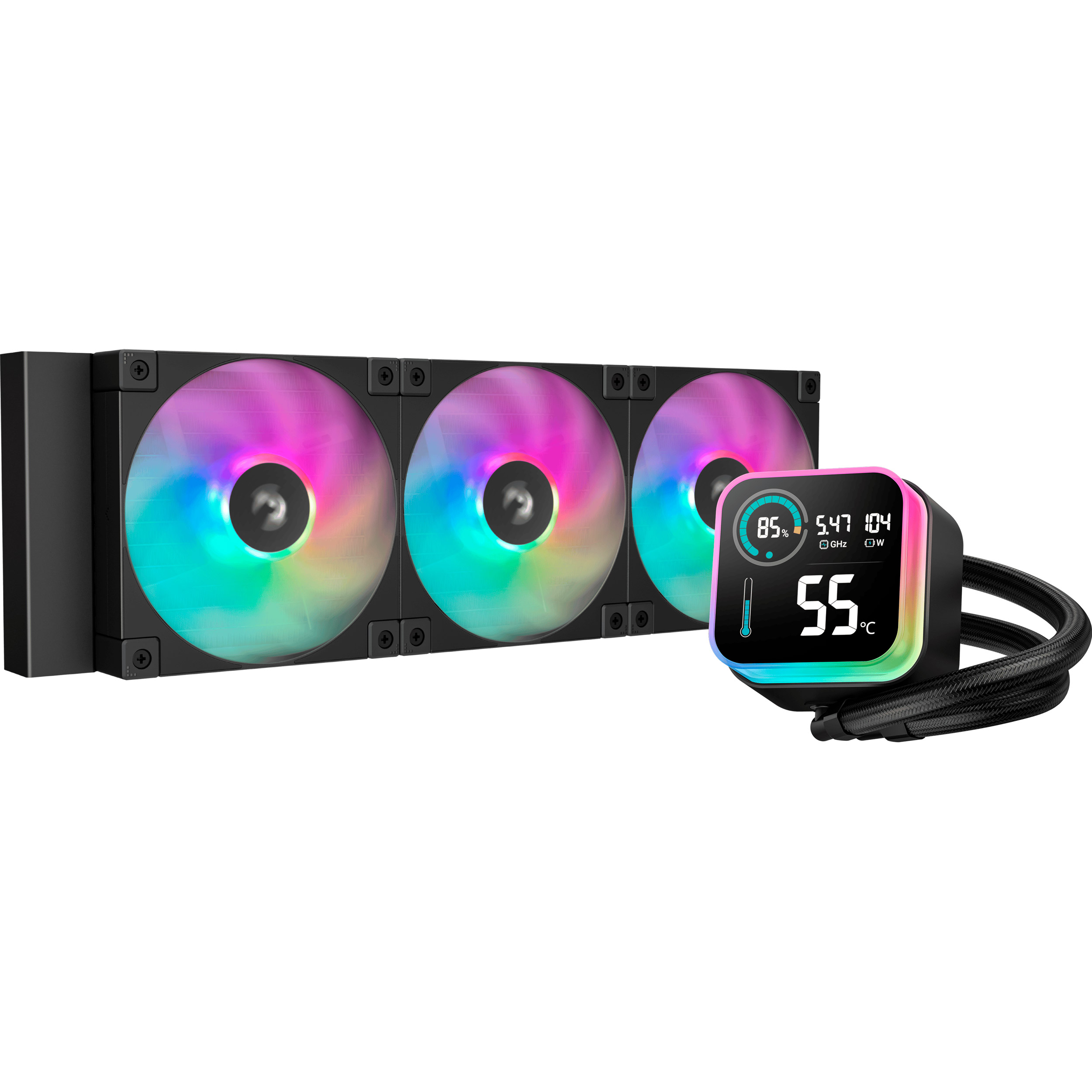 Deepcool LQ360 Black (R-LQ360-BKLSMW-G-1)