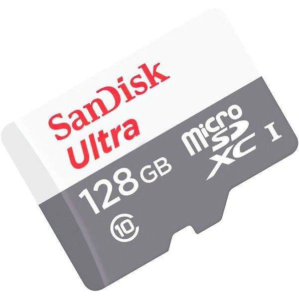 SanDisk 128 GB microSDHC UHS-I Ultra (SDSQUNR-128G-GN6MN) 265418 фото