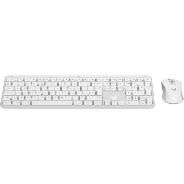 Logitech Signature Slim Combo MK950 Off White (920-012491) 345290 фото